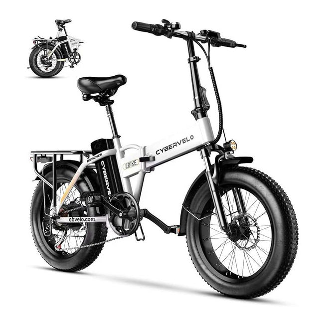 1000W Folding Electric Bike, 48V 20.8AH Hover Image