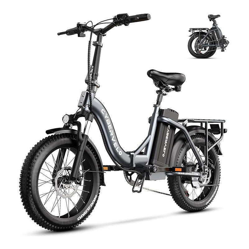 Vélo électrique pliable 1000 W, 48 V 20 Ah