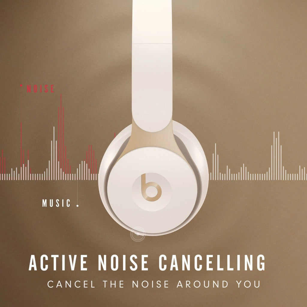 Beats Solo Pro Wireless Noise Cancelling On-Ear Headphones with Apple H1 Headphone Chip
