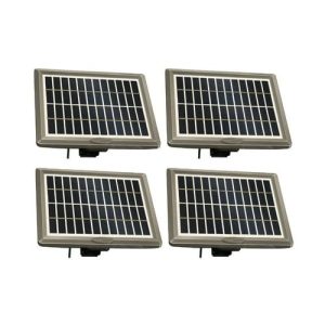 Cuddeback PW-3600 Solar Power Bank Bundle (4 Items)