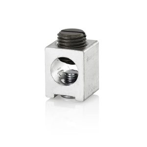 Leviton Circuit Breaker Ground Lug, 6-2/0 Awg, LLGND, Gray