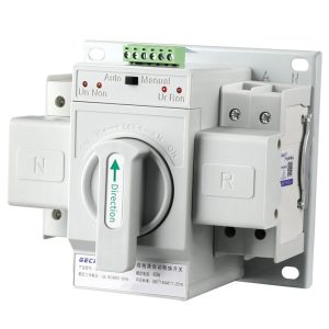 110V 63A 2P Dual Power Automatic Transfer Switch Generator Changeover Switch RV Transfer Switch 50HZ/60HZ