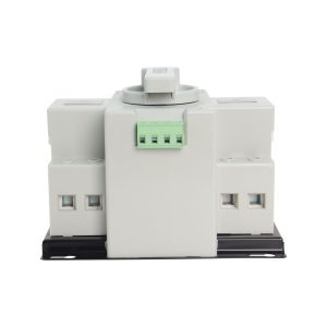 2P 63A 110V Dual Power Automatic Transfer Switch, ATS Generator Changeover Switch 50HZ/60HZ, White
