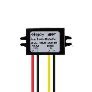 ELEJOY 8 Amp 13.8V 100W MPPT Solar Charge Controller 99% LiFePO4 Lithium Iron Phosphate Battery Ultra-Compact and Lightweight IP67 Waterprof
