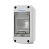 MOLLOM 3 Way Circuit Breaker MCB Distribution Protection Box with DIN Rail, IP65 Waterproof,for Indoor and Outdoor