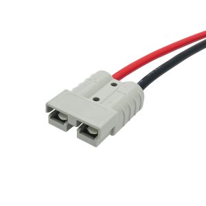 JooFn Electric Forklift Charging Plug 10AWG Battery Connect Cable with Quick Connector 50A 600V and O Ring for Battery Cars, Sightseeing Cars, Tractors, Motors (Pack of 2)