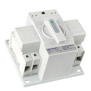110V 63A 2P Dual Power Automatic Transfer Switch Generator Changeover Switch RV Transfer Switch 50HZ/60HZ