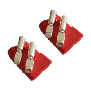 175A Battery Connector for 175A 600V Plug,Quick-Connector Disconnector Housing 2-Pole (Red, 1/0 AWG)