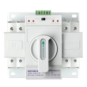 110V 63A 2P Dual Power Automatic Transfer Switch Generator Changeover Switch RV Transfer Switch 50HZ/60HZ