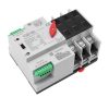 GAEYAELE Automatic Transfer Switch Three Phase ATS 100A 220V Power Transfer Switch Din Rail Mounted Controller Electrical Type(3P-100A-AC220V)