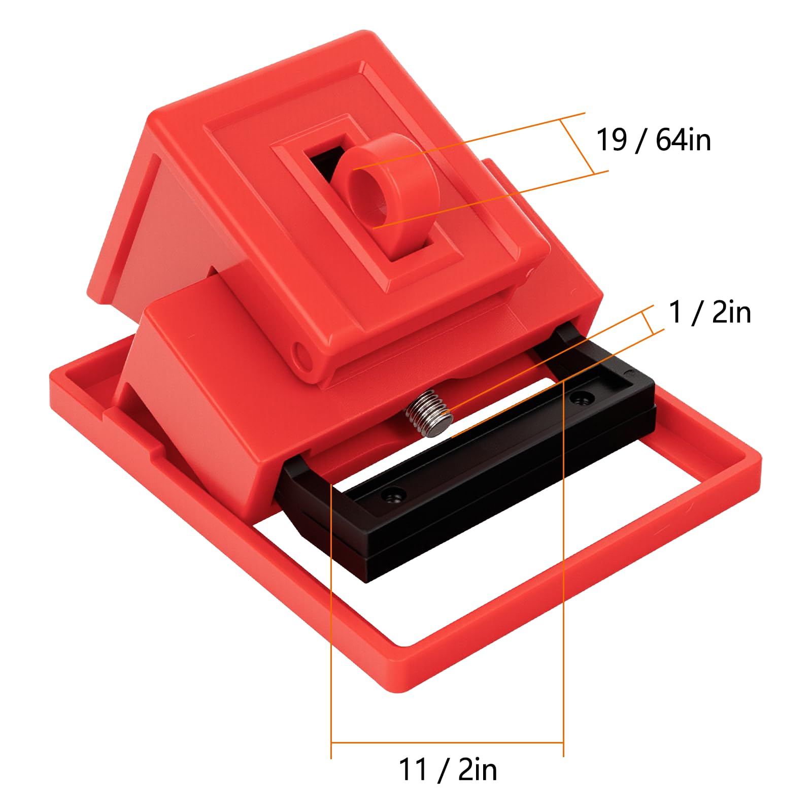 Circuit Breaker Lockout Device, 3 Pack, 480/600 Volt, Clamp-on Breaker Lock Out Device - Image 7