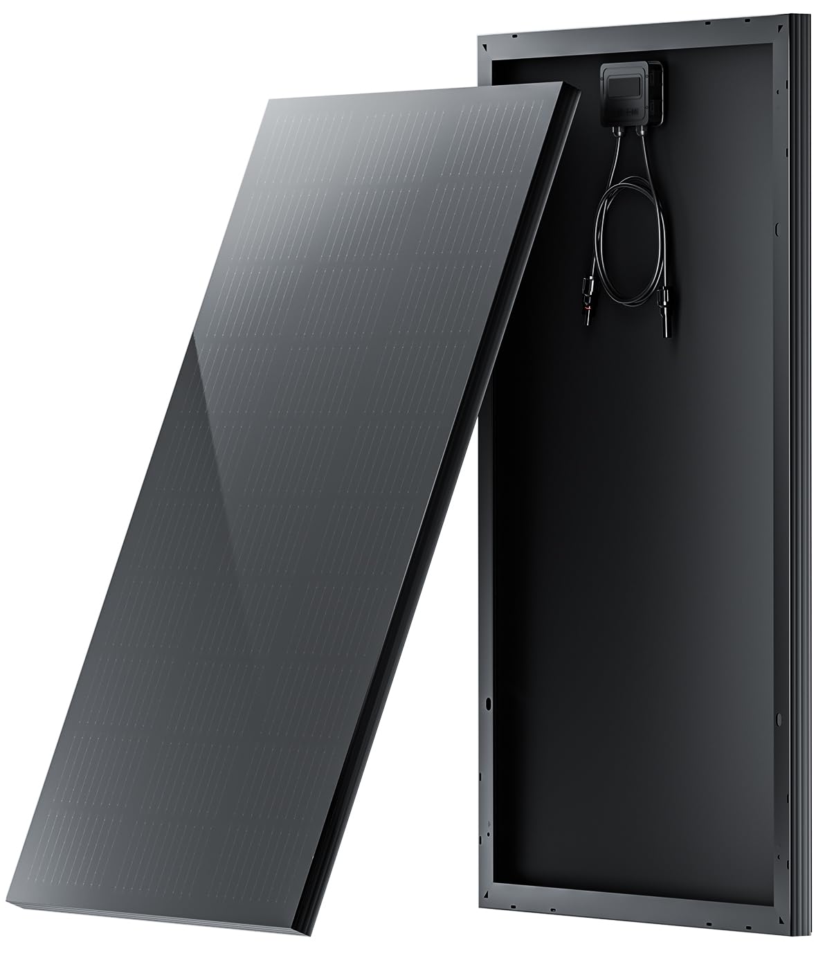 STAR 100 Watt Solar Panels, 12/24V Solar Panel with Full-Screen Design & Maintenance-Free, 25% High-Efficiency Monocrystalline, Reliable Power for RV, Marine, Roof, Home, and Off-Grid Applications