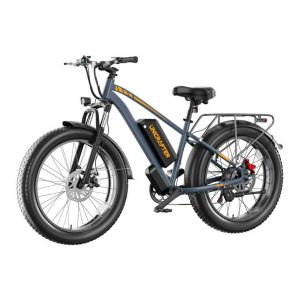 Leeyalan Moped Electric Bike for Adults 1500W(Peak) Motor with 960Wh Removable Battery, 20" Fat Tire Electric Bike 30MPH Top Speed 7 Speed Gears, Dual Shock, Hydraulic Suspension, E Bikes for Adults
