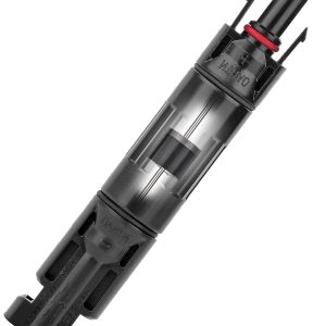 Jtron 5 PCS PV Solar Panel Connector Male/Female 10A Built-in Diode Inline Fuse Solar Wire Connectors Waterproof Anti-backflow