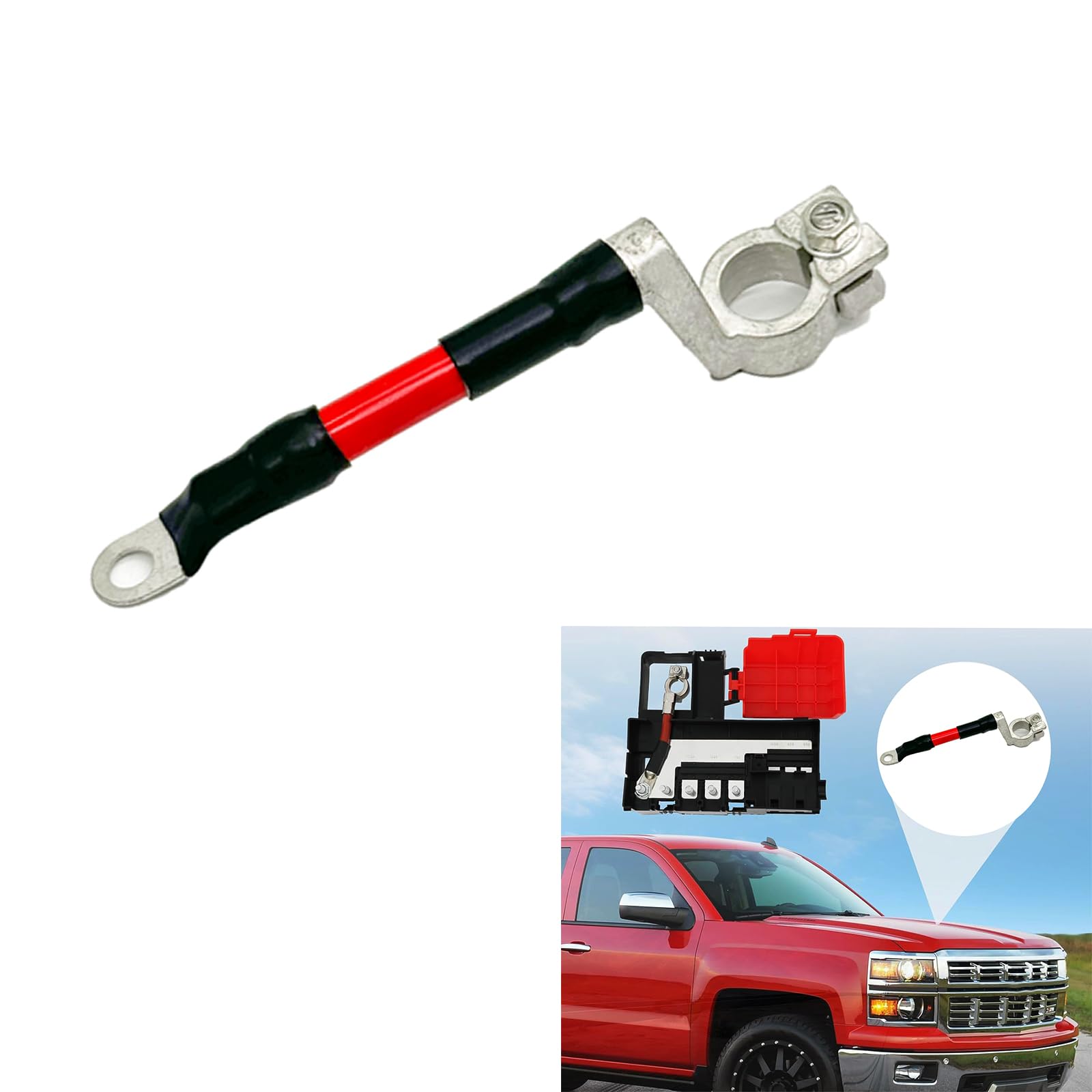 84494554 Positive Battery Cable Fit for GM,Compatible with 2015-2020 Chevrolet Suburban Tahoe Silverado 1500 2500 HD 3500 HD, Fit for GMC Yukon XL Sierra 1500 2500 HD 3500 HD, Cadillac Escalade ESV.