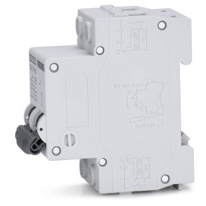 Chtaixi AC Miniature Circuit Breaker, 63 Amp 120V/240V 2 Pole DIN Rail Mount Circuit Breaker, Thermal Magnetic Trip, Solar AC Disconnect Switch MCB C63
