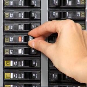 FalconSupply Genuine Square D QO250 Circuit Breaker Kit, 50 Amp (50A) Double Pole (2 Pole), 120/240V AC, 10kAIC, Plug-in Mount for QO Load Centers & Panels, Visi-Trip Indicator, New Replacement