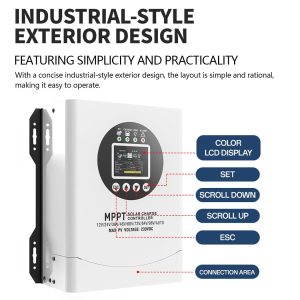 SOGTICPS 120A MPPT Solar Charge Controller 12V 24V 36V 48V 60V 72V 84V 96V Battery System Auto,Max Input 230V PV Solar Panel Regulator,fit for Gel Flooded and Lithium Battery User