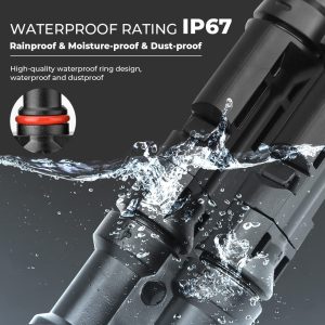 BougeRV Solar Branch Connectors Y Connector for Parallel Connection Between Solar Panels FMM+MFF (1 Pair)