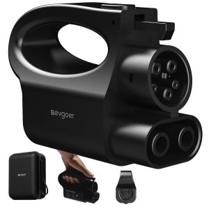 EG evgoer NACS to CCS Electric Vehicle Adapter, Max 500A 1000V Fast NACS DC Adapter Compatible with Tesla Supercharger V3/V4 [Check with Your Automaker for Compatibility]