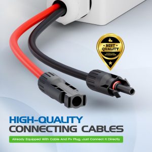 Solar Panel Disconnect Switch, CGELE 32 Amp DC 500V Breaker Box PV Disconnect Switch Miniature Circuit Breaker with IP65 Waterproof Box-Upgrade