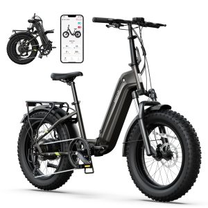 SISIGAD Folding Electric Bike for Adults - 1500W | 28MPH | 500Wh/48V | 60 Miles Electric Bike - 20" Fat Tire Dirt Ebike, 7-Speed Shock Absorber for Men Women Commuter, with Cargo Rack UL2849 Tested