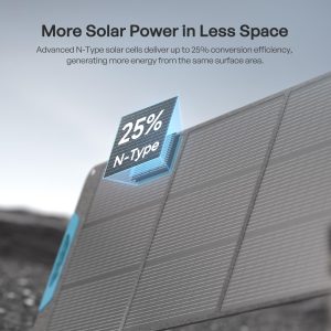 Renogy 200W Portable Solar Panel, IP65 Waterproof Foldable Solar Panel Power Backup, Solar Charger for Power Station RV Camping Off Grid