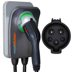 ChargePoint HomeFlex Level 2 EV Charger J1772, NEMA 14-50 Plug for Electric Car - Fast Smart Battery Power Charging at Home for Electric Automobile Vehicles