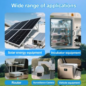 Dual Power Automatic Transfer Switch, 5A DC 5-60V, Fast Switching, Solar/Battery/Adapter Backup Power Selector with Reverse & Overload Protection