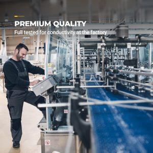 BougeRV 8 Feet 10AWG Solar Extension Cable, Controller to Battery Cable