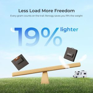 Renogy 100W Portable Solar Panel Suitcase, 25% High Efficiency N-Type Foldable Solar Charger for Power Station, Durable for Decades, 19% Lighter with Kickstands, for RV Camping Off-Grid Blackouts