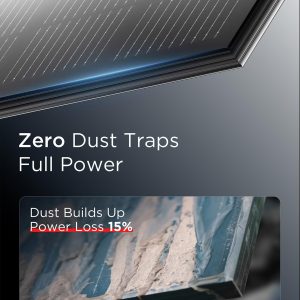 STAR 100 Watt Solar Panels, 12/24V Solar Panel with Full-Screen Design & Maintenance-Free, 25% High-Efficiency Monocrystalline, Reliable Power for RV, Marine, Roof, Home, and Off-Grid Applications