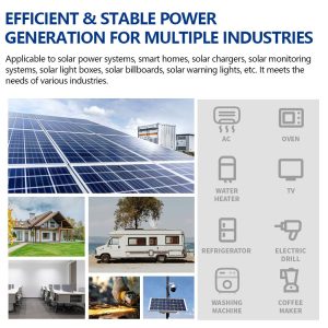 SOGTICPS 120A MPPT Solar Charge Controller 12V 24V 36V 48V 60V 72V 84V 96V Battery System Auto,Max Input 230V PV Solar Panel Regulator,fit for Gel Flooded and Lithium Battery User