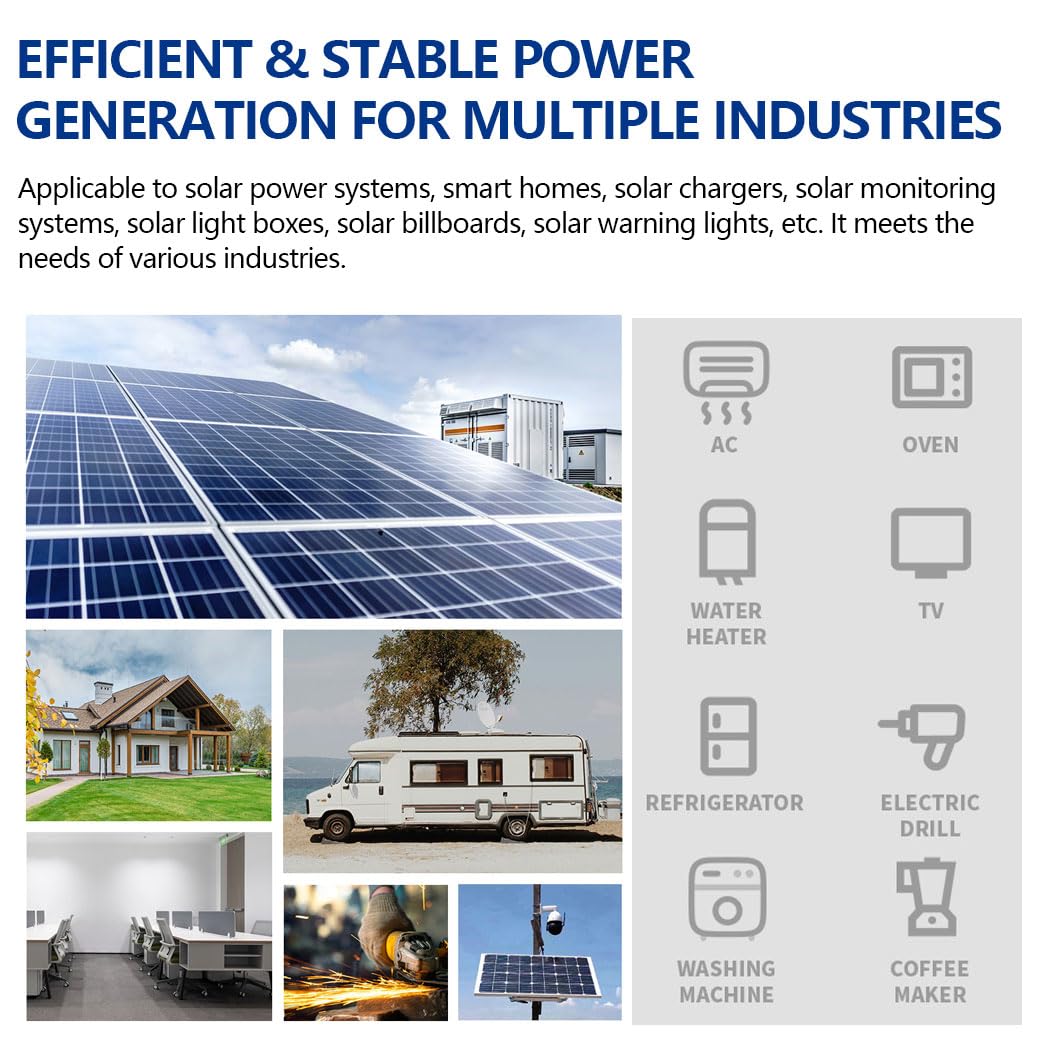 SOGTICPS 120A MPPT Solar Charge Controller 12V 24V 36V 48V 60V 72V 84V 96V Battery System Auto,Max Input 230V PV Solar Panel Regulator,fit for Gel Flooded and Lithium Battery User - Image 3