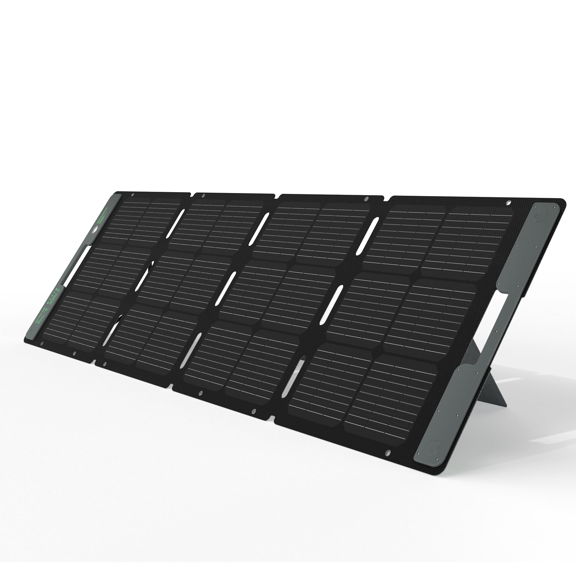 ACACIA 120W Portable Solar Panel for 300/500/1000/1500W Power Station for Camping, Foldable Solar Charger, Ajustable Kickstand, A+ Monocrystalline PV Cell and IP67 Waterproof for EV, Off Grid System