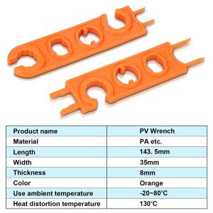 Geosiry 16 PCS 8AWG Solar Connectors with Spanners, 8 Pair Solar Panel Connectors Male/Female (8 Pairs 8AWG Solar Connectors)