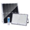 300W LED Solar Flood Lights, 15000mah 8000K Street Flood Light Outdoor IP66 Waterproof with Remote Control Security Lighting for Parking Lot, Yard, Garden, Swimming Pool, Pathway