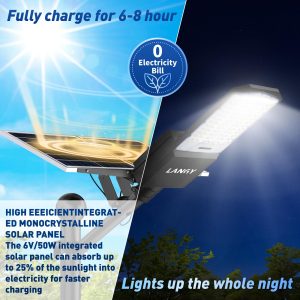 7000W Solar Street Lights Outdoor, 2PCS 40000mAh IP67 Waterproof Solar Flood Lights 7000K 550000LM Bright LED Beads Commercial Parking Light with Remote Control for Street, Court, Barn, Parkling Lot
