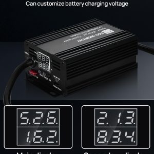 ECO-WORTHY 12A Boost MPPT Solar Charge Controller Solar Panel Regulator for 48V/60V/72V Lead-Acid, LiFePO4, Gel, Flooded Batteries .etc in Golf Cart Electric Vehicles and Solar System