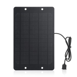 Soshine Mini Solar Panel - USB Solar Panel Charger 5v 6w with High Performance Monocrystalline USB A Connector for Camera,Water Pump,Small Fan,Bicycle,Power Bank,Camping Lanterns