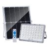 100W LED Solar Flood Lights, 5000mah 8000K Street Flood Light Outdoor IP66 Waterproof with Remote Control Security Lighting for Parking Lot, Yard, Garden, Swimming Pool, Pathway