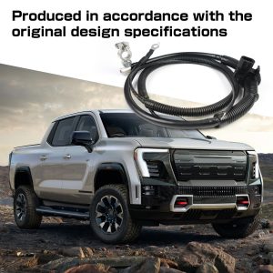 Htostar Racing Negative Battery Cable Compatible with Chevrolet Silverado 2007-2013 Cadillac Escalade 2007-2014 Replaces# 22846471 20967455