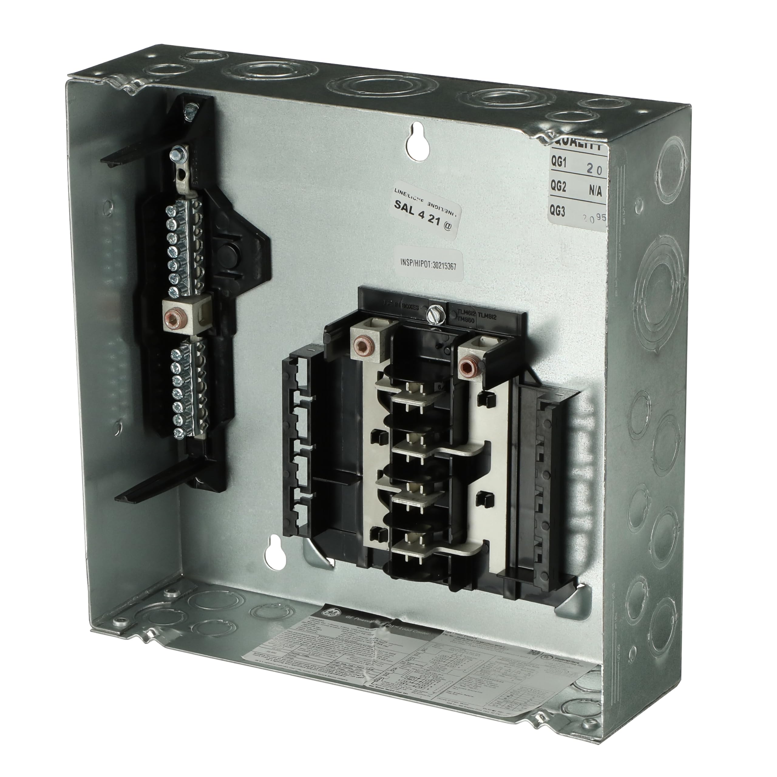 ABB TLM812SCUDP Low Voltage Load Center 125A • 125 Amp • Single-Phase • 3-Wire • 8-Space 16-Circuit • Indoor Main Lug Circuit Breaker Panel • Indoor Electrical Box Waterproof