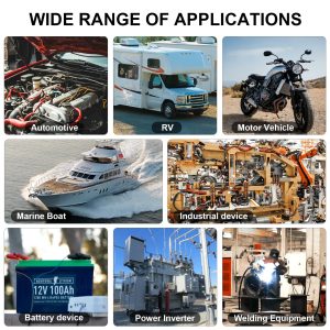 iGreely 2/0 AWG Battery Cable 2/0 Gauge Pure Copper Battery Cables with 3/8'' Heavy Duty Lugs for Solar Power Inverter Automotive RV Marine Boat,DIY for Replacement Parts & Accessories 1ft/30cm