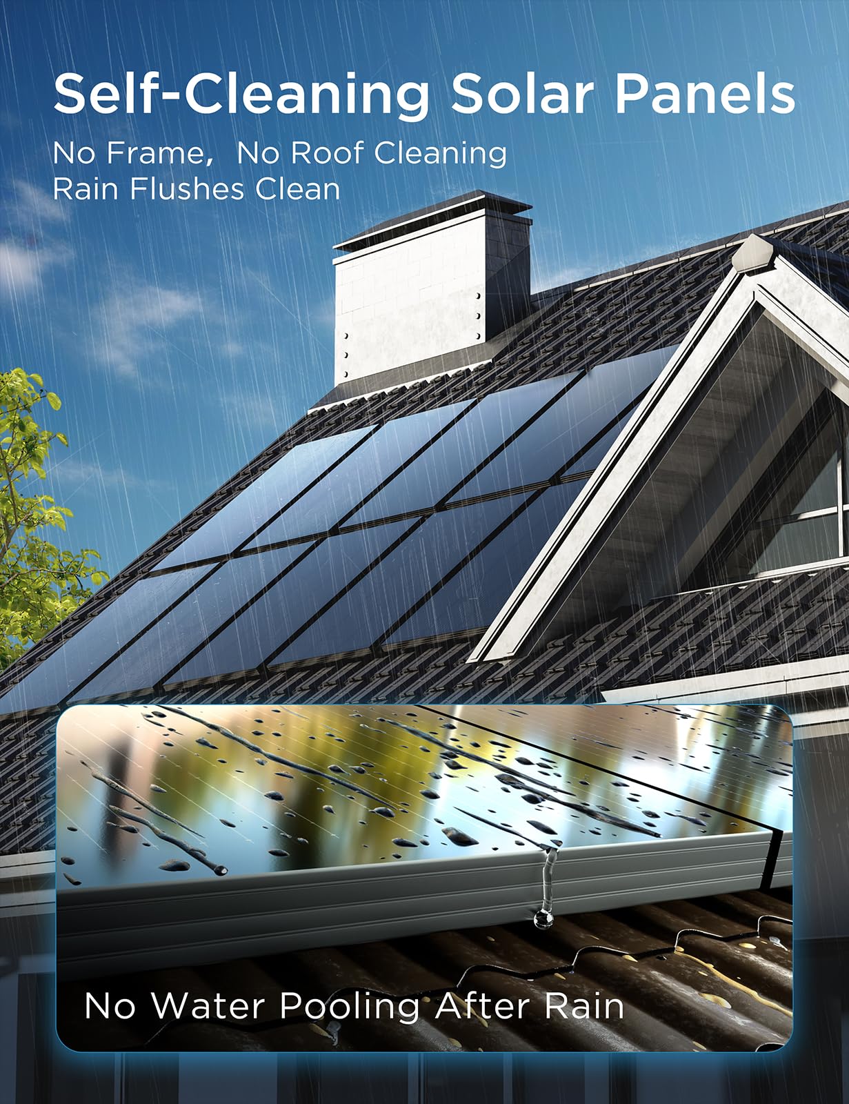 STAR 100 Watt Solar Panels, 12/24V Solar Panel with Full-Screen Design & Maintenance-Free, 25% High-Efficiency Monocrystalline, Reliable Power for RV, Marine, Roof, Home, and Off-Grid Applications - Image 5