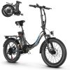 Vivi MT20UL Foldable Electric Bike 20" x3.0 Fat Tire Electric Bike with 48V 499.2WH Removable Battery, Peak 1000W, Up to 50 Miles EBike, 7-Speed, 21.7MPH, Cruise Control, SGS Certified to UL2849