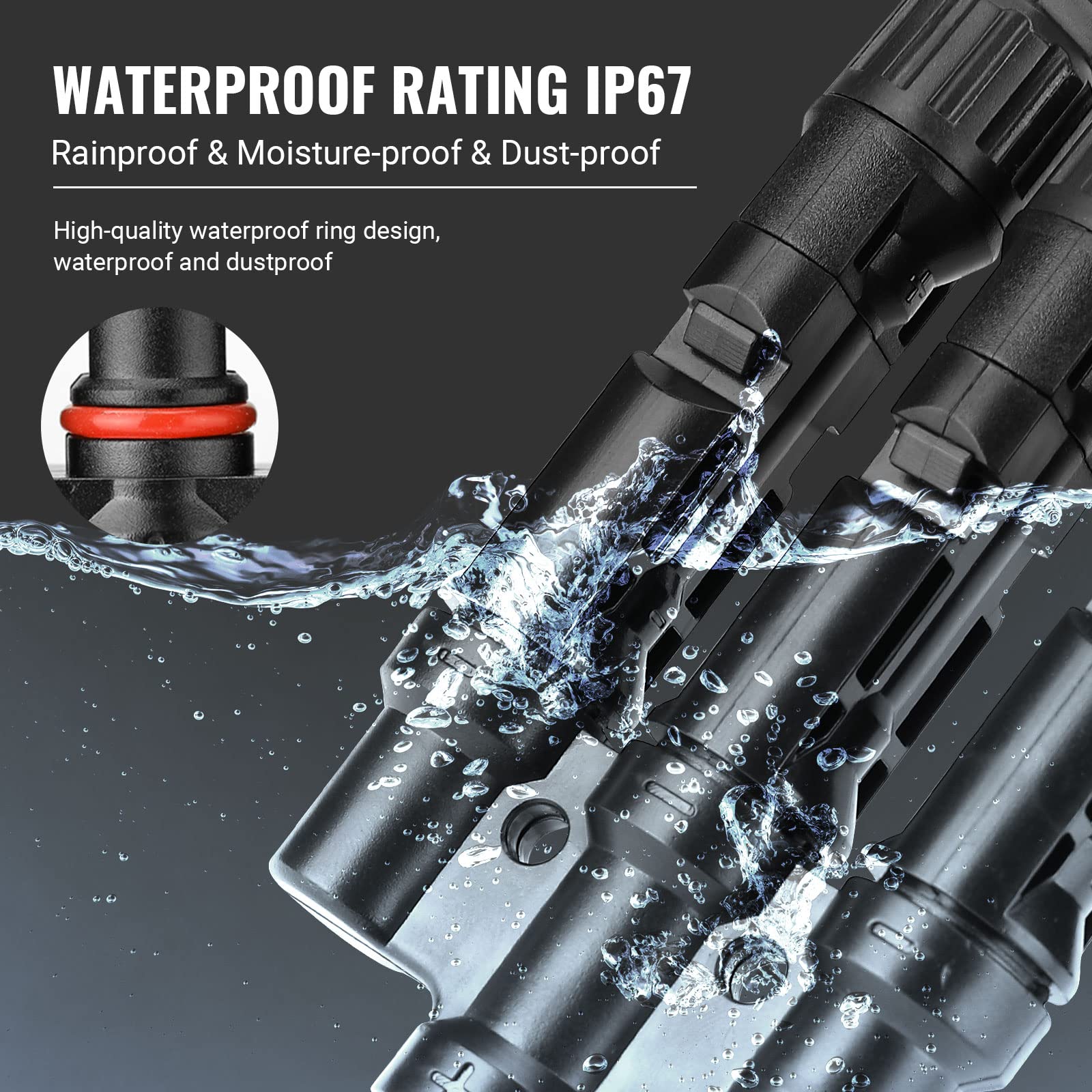 BougeRV Solar Branch Connectors 3 to 1 Y Connector for Parallel Connection Between Solar Panels (1 Pair) - Image 6
