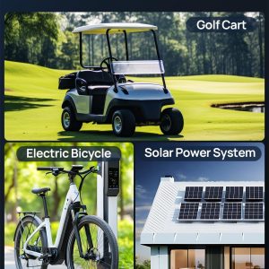 ECO-WORTHY 12A Boost MPPT Solar Charge Controller Solar Panel Regulator for 48V/60V/72V Lead-Acid, LiFePO4, Gel, Flooded Batteries .etc in Golf Cart Electric Vehicles and Solar System