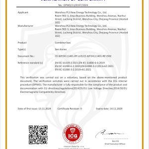 VOU 600V Solar DC PV Combiner Box,2 String with Lightning Arrester Connector for On/Off Grid Solar Panel System,2 Input 1 Out 15A Rated Current Fuse,63A Circuit Breaker,IP65 Waterproof,MCB,SPD