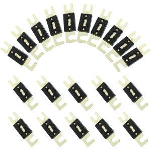 Dekeliy ANL Fuse Kit with 10Pcs 150 Amp Fuses & 10Pcs 300 Amp Fuses,Inline Blade Fuse with Gold-Plated Terminals for Car Audio,Solar System, Boat,Truck,RV,Car Fuse with12V/24V Circuit Protection